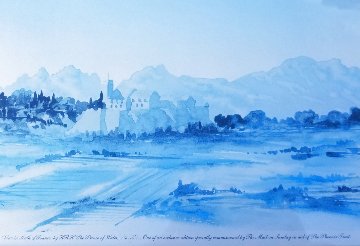 👑View in South of France 2002 Limited Edition Print -  King Charles III