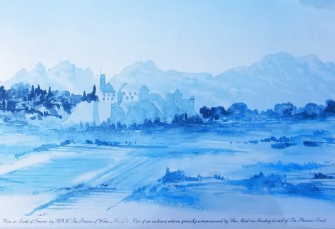 👑View in South of France 2002 Limited Edition Print -  King Charles III