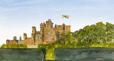 Castle of Mey 2012 - Scotland Limited Edition Print -  King Charles III