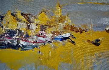 Barfleur 2016 25x32 Original Painting - Angelica Privalihin Barfleur 2016 25x32 Original Painting - Angelica Privalihin