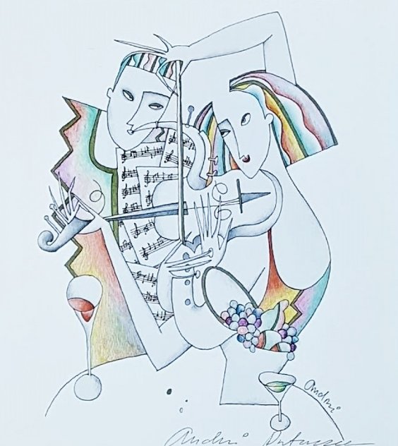 Jazz Couple 2001 Limited Edition Print by Andrei Protsouk