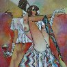 Beauty Treatment 2014 47x47 Original Painting by Andrei Protsouk - 0 Beauty Treatment 2014 47x47 Original Painting by Andrei Protsouk - 0