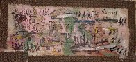 Untitled Painting 2005 24x50 Original Painting by Purvis Young - 1 Untitled Painting 2005 24x50 Original Painting by Purvis Young - 1