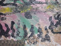 Untitled Painting 2005 24x50 Original Painting by Purvis Young - 2 Untitled Painting 2005 24x50 Original Painting by Purvis Young - 2