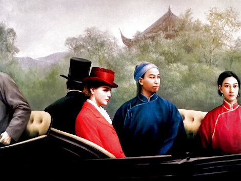 Traveling Companion 1994 - China Limited Edition Print - Zifen Qian