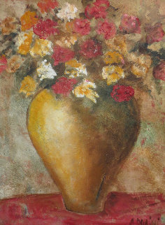 Frores De Mi Cumpleanos 2007 40x30 Original Painting - Alicia Quaini Frores De Mi Cumpleanos 2007 40x30 Original Painting - Alicia Quaini