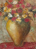 Flores De Mi Cumpleanos 2007 40x30 Huge Original Painting by Alicia Quaini - 0