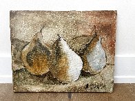 3 Little Pears 1998 16x20  Original Painting by Alicia Quaini - 1