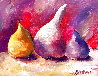 3 Pears 1997 14x18 Original Painting by Alicia Quaini - 0
