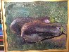 Eggplant 1993 29x34 Original Painting by Alicia Quaini - 1