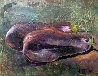Eggplant 1993 29x34 Original Painting by Alicia Quaini - 0