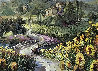 View of the Vineyard Embellished - Huge Limited Edition Print by Steve Quartly - 0