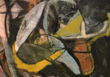 Untitled Abstract Painting 1986 54x65 Original Painting - William Quigley Untitled Abstract Painting 1986 54x65 Original Painting - William Quigley