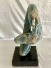 Embrace Blue Onyx Unique Sculpture 21 in Sculpture by Anthony Quinn - 5