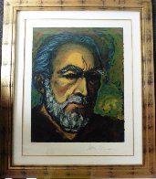 Self Portrait of Zorba 1985 Limited Edition Print by Anthony Quinn - 1 Self Portrait of Zorba 1985 Limited Edition Print by Anthony Quinn - 1