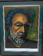 Zorba, Self Portrait 1985 Limited Edition Print by Anthony Quinn - 1