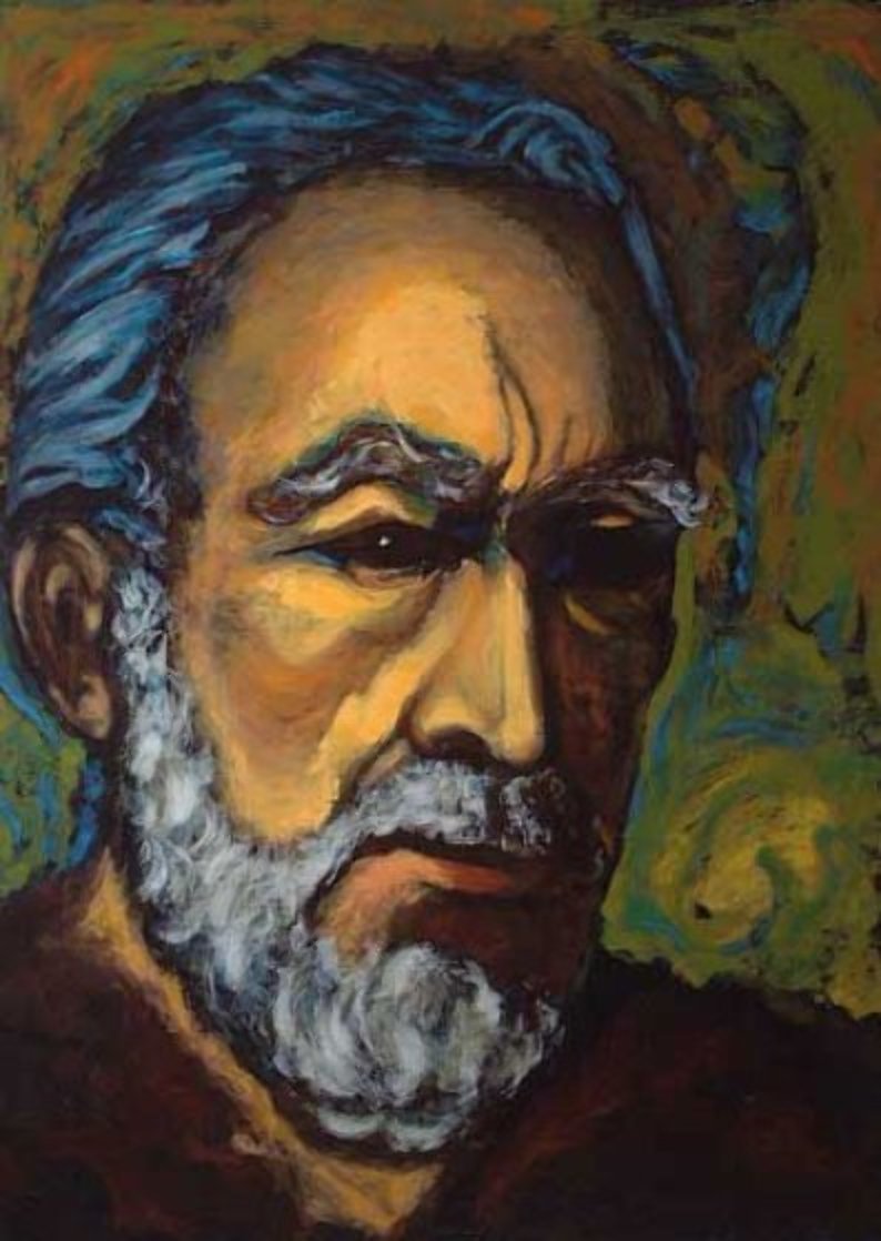 Zorba, Self Portrait 1985 Limited Edition Print by Anthony Quinn