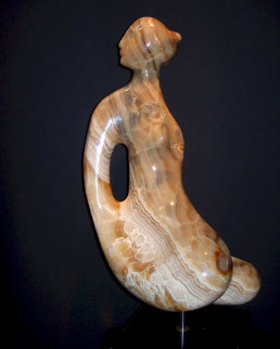 Guinevere Onyx Unique Sculpture 17 in Sculpture - Anthony Quinn Guinevere Onyx Unique Sculpture 17 in Sculpture - Anthony Quinn