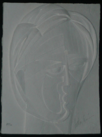 Beluchi Woman Vellum Cast Paper 1982 AP Limited Edition Print by Anthony Quinn Beluchi Woman Vellum Cast Paper 1982 AP Limited Edition Print by Anthony Quinn