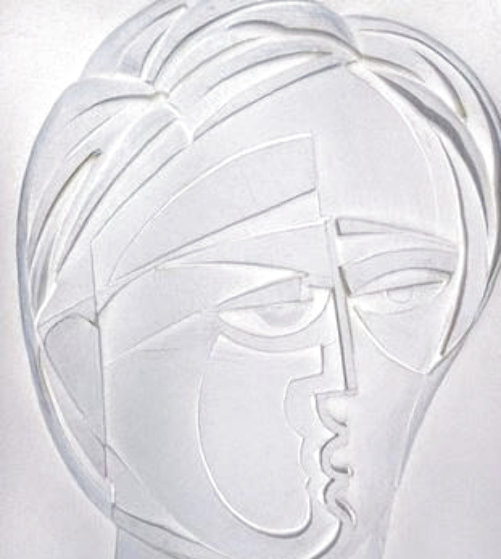 Beluchi Woman Vellum Cast Paper AP 1982  by 