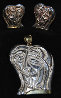 Lovers Sterling Silver Earrings and Pendant Jewelry by Anthony Quinn - 0