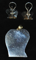 Lovers Sterling Silver Earrings and Pendant Jewelry by Anthony Quinn - 2 Lovers Sterling Silver Earrings and Pendant Jewelry by Anthony Quinn - 2