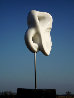 Indian Beauty Unique Carerra Marble Sculpture 11 in plus base Sculpture by Anthony Quinn - 2 Indian Beauty Unique Carerra Marble Sculpture 11 in plus base Sculpture by Anthony Quinn - 2