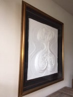 Odalisque Paper Vellum Sculpture 1987 52x45 Huge Sculpture by Anthony Quinn - 1 Odalisque Paper Vellum Sculpture 1987 52x45 Huge Sculpture by Anthony Quinn - 1