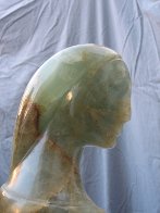 Diva Green Onyx Sculpture Unique 10 in Sculpture by Anthony Quinn - 1 Diva Green Onyx Sculpture Unique 10 in Sculpture by Anthony Quinn - 1