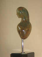Diva Green Onyx Sculpture Unique 10 in Sculpture by Anthony Quinn - 3 Diva Green Onyx Sculpture Unique 10 in Sculpture by Anthony Quinn - 3
