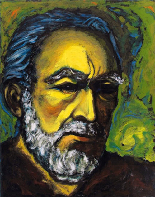 Zorba, a Self Portrait 1985 Limited Edition Print by Anthony Quinn