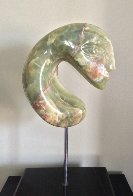 Duet Green Onyx Unique Sculpture 1980 1 in Sculpture by Anthony Quinn - 1 Duet Green Onyx Unique Sculpture 1980 1 in Sculpture by Anthony Quinn - 1