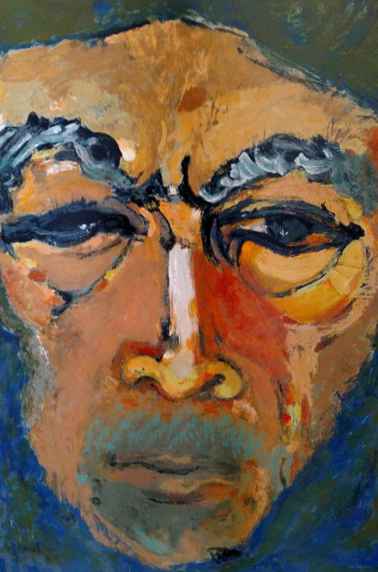 A Glance in the Mirror 1983 Limited Edition Print by Anthony Quinn A Glance in the Mirror 1983 Limited Edition Print by Anthony Quinn
