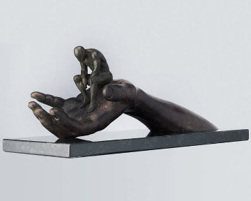 Hand of God Bonded Bronze Sculpture 1999 13 in Sculpture - Lorenzo Quinn Hand of God Bonded Bronze Sculpture 1999 13 in Sculpture - Lorenzo Quinn