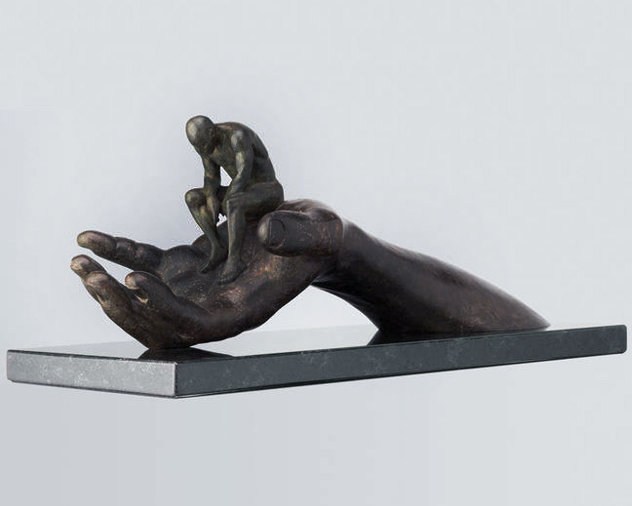 Hand of God Bonded Bronze Sculpture 1999 13 in Sculpture by Lorenzo Quinn