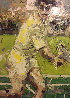 Player 1973 50x37 Huge Original Painting by Jim Rabby - 0