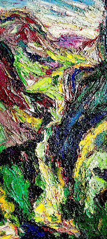 Springs Caress 2003 49x29 - Huge Original Painting - Jim Rabby