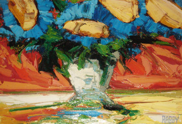Still Life 1977 39x54 Super Huge Original Painting - Jim Rabby Still Life 1977 39x54 Super Huge Original Painting - Jim Rabby