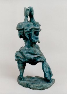 Tango Bronze Sculpture Unique 1986 20 in Sculpture - Semion Rabinkov