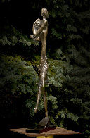 First Step Bronze Sculpture 1996  32 in Sculpture by Semion Rabinkov - 1