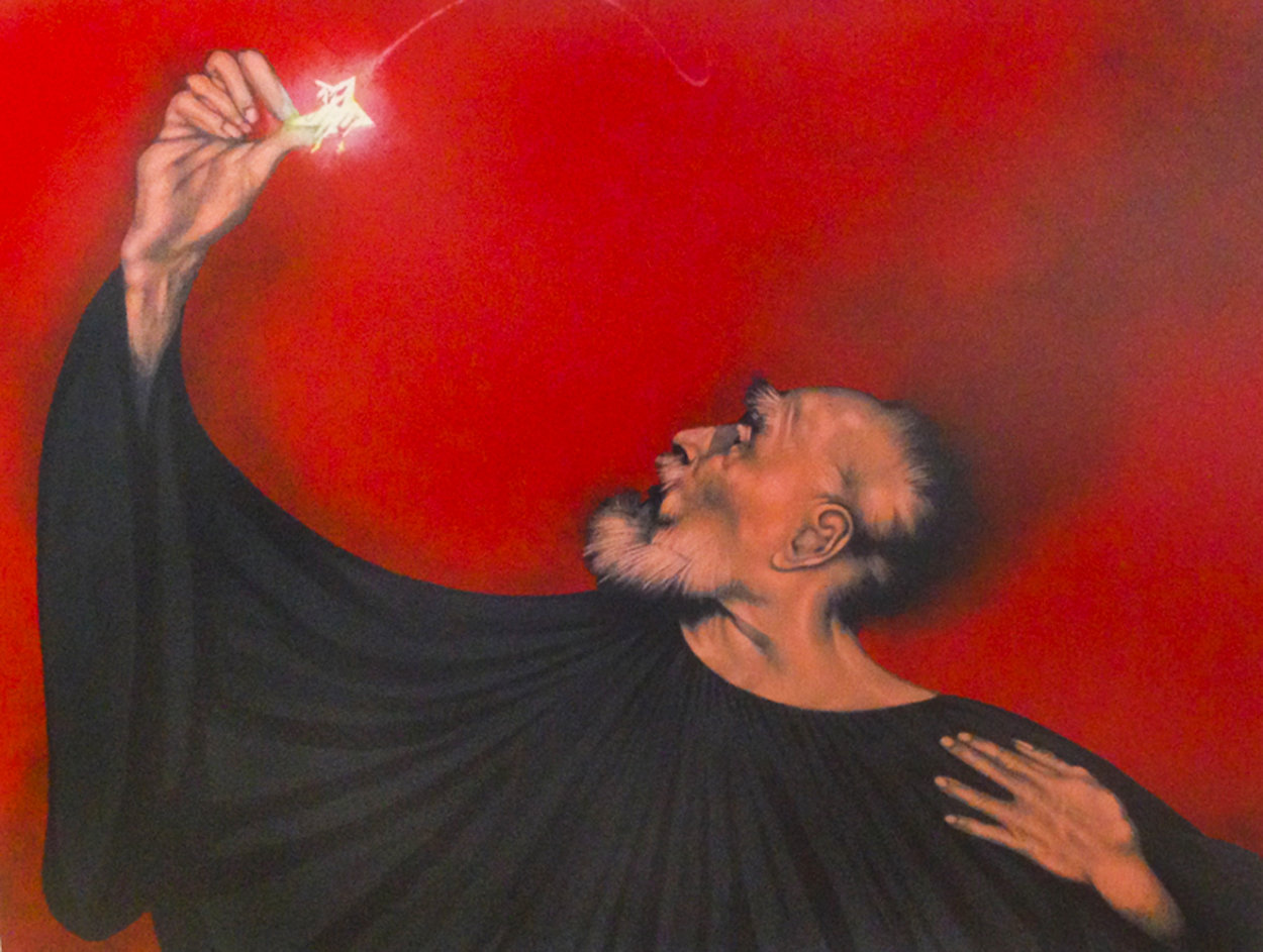 Mago PP Limited Edition Print by Rafael Coronel Mago PP Limited Edition Print by Rafael Coronel