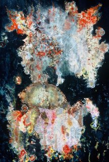 Manifestation 2013 58x38 Original Painting - Chitra Ramanathan Manifestation 2013 58x38 Original Painting - Chitra Ramanathan