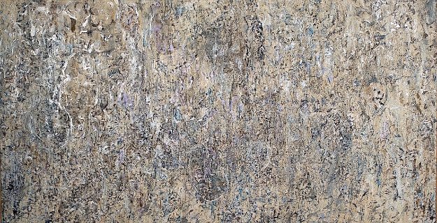 Meditation 57x107 by Chitra Ramanathan