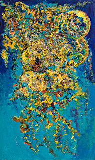 Joyful Musings 60x36 Super Huge Original Painting - Chitra Ramanathan Joyful Musings 60x36 Super Huge Original Painting - Chitra Ramanathan