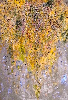 Lyrical Profusion 67x48 Super Huge Original Painting - Chitra Ramanathan Lyrical Profusion 67x48 Super Huge Original Painting - Chitra Ramanathan