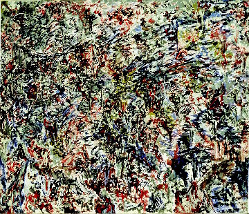 Melody 1993 39x37 Huge Original Painting - Chitra Ramanathan Melody 1993 39x37 Huge Original Painting - Chitra Ramanathan