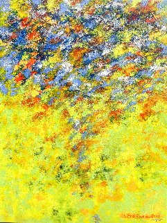 Pls Rapturous Acclamations Original 2021 48x36 Huge Original Painting - Chitra Ramanathan Pls Rapturous Acclamations Original 2021 48x36 Huge Original Painting - Chitra Ramanathan