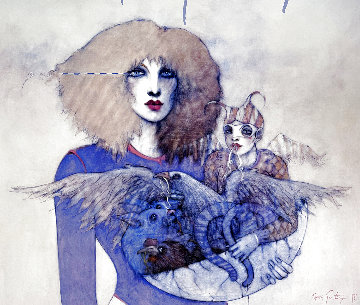 New Beginnings 1992 Limited Edition Print - Ramon Santiago New Beginnings 1992 Limited Edition Print - Ramon Santiago