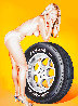 Tyra Tyre AP 2004 Limited Edition Print by Melvin John Ramos - 0