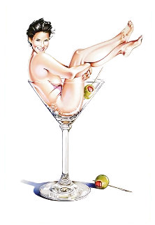 Martini Miss 2 AP 2004 Limited Edition Print - Melvin John Ramos Martini Miss 2 AP 2004 Limited Edition Print - Melvin John Ramos